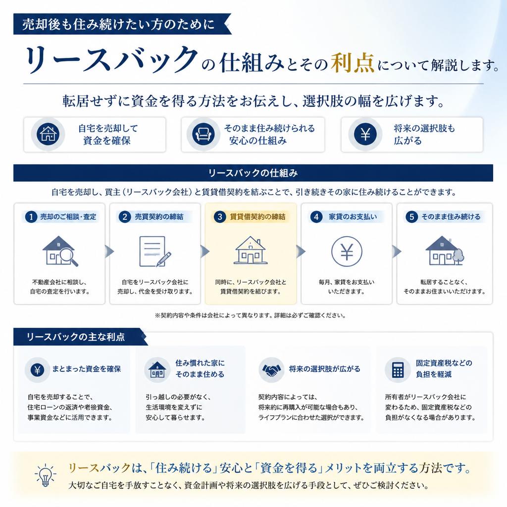 リースバックの選択肢