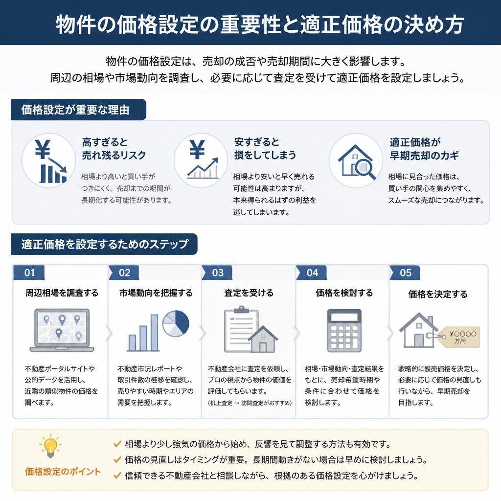 2. 売却価格の見直し｜適正価格を知る重要性