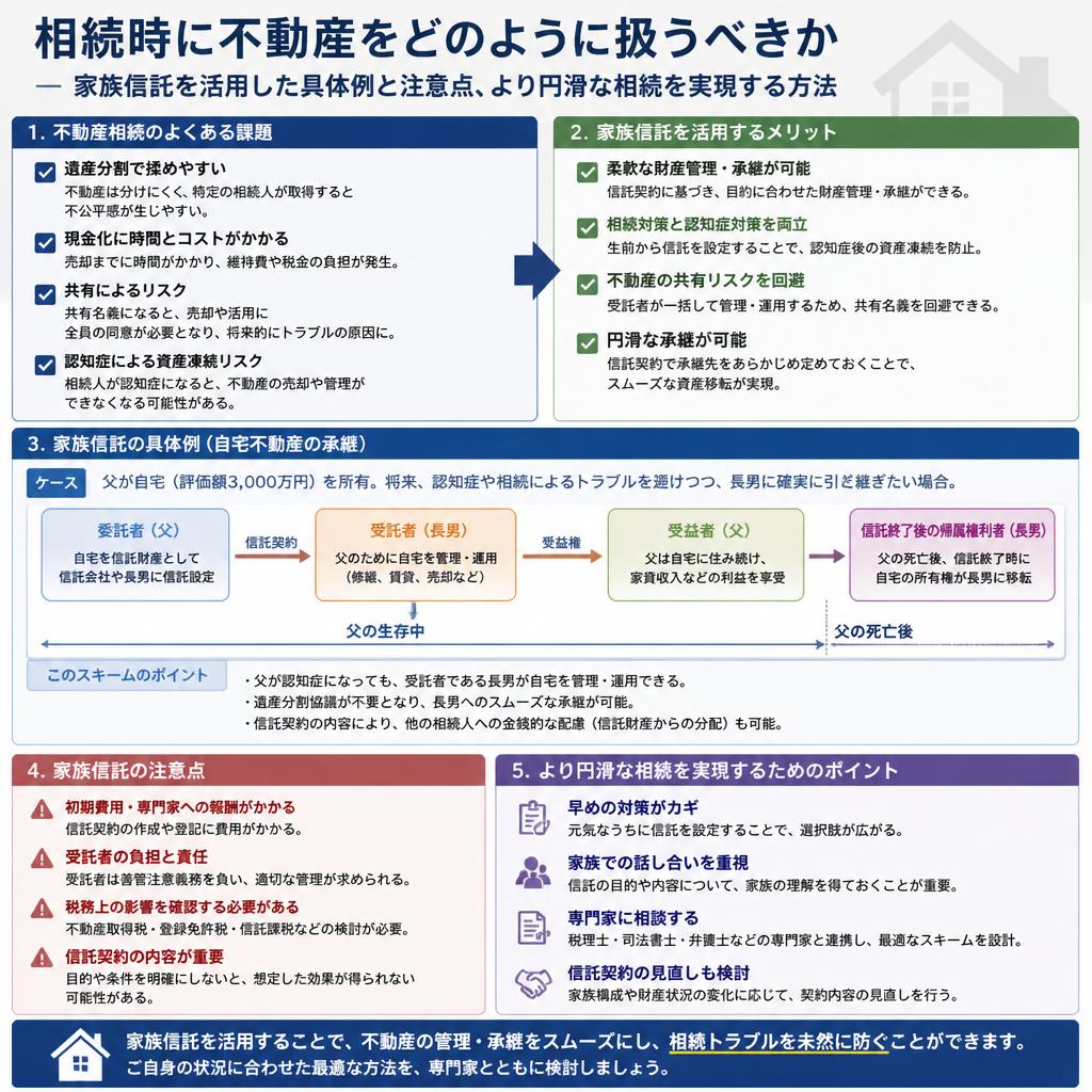 3. 相続における不動産の扱い