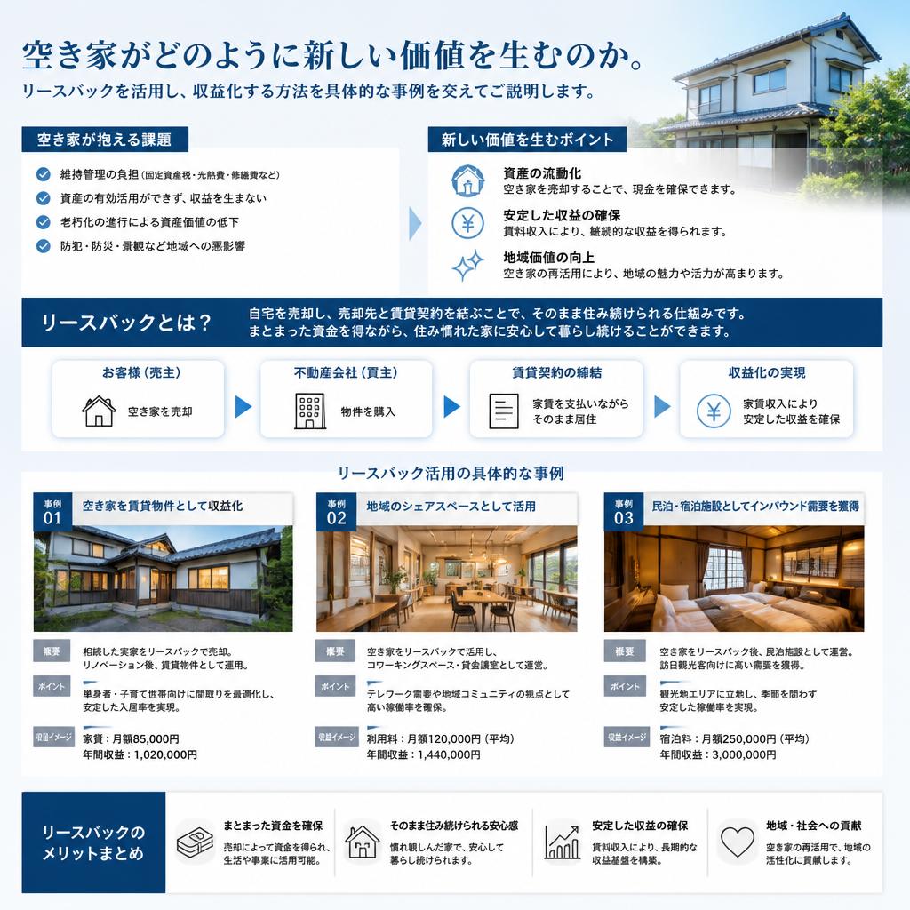 3. 空き家を収益化する価値創造の方法