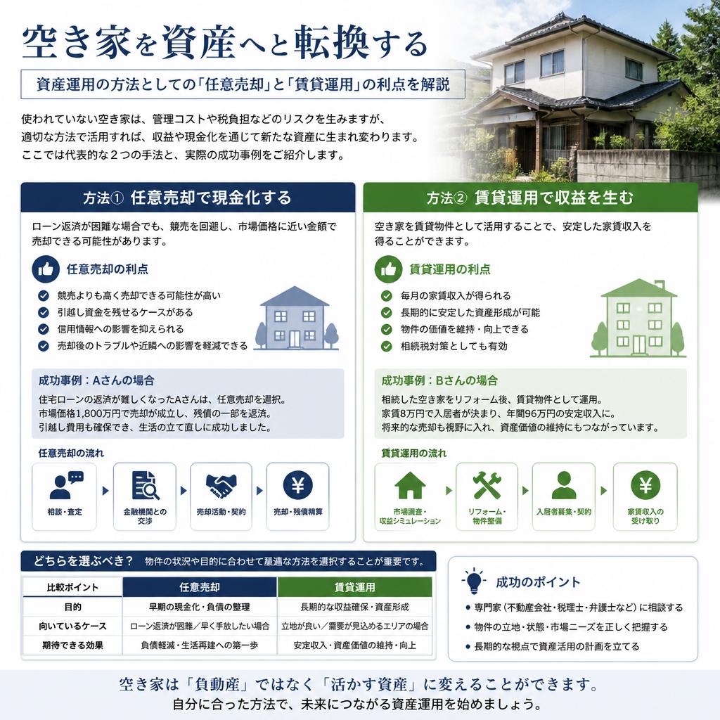 空き家の資産運用とは？