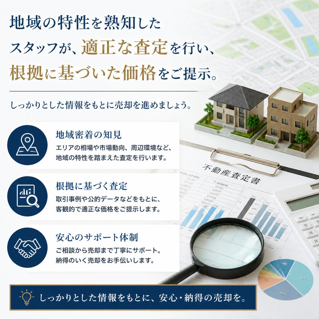 無料査定で明確な価格提示