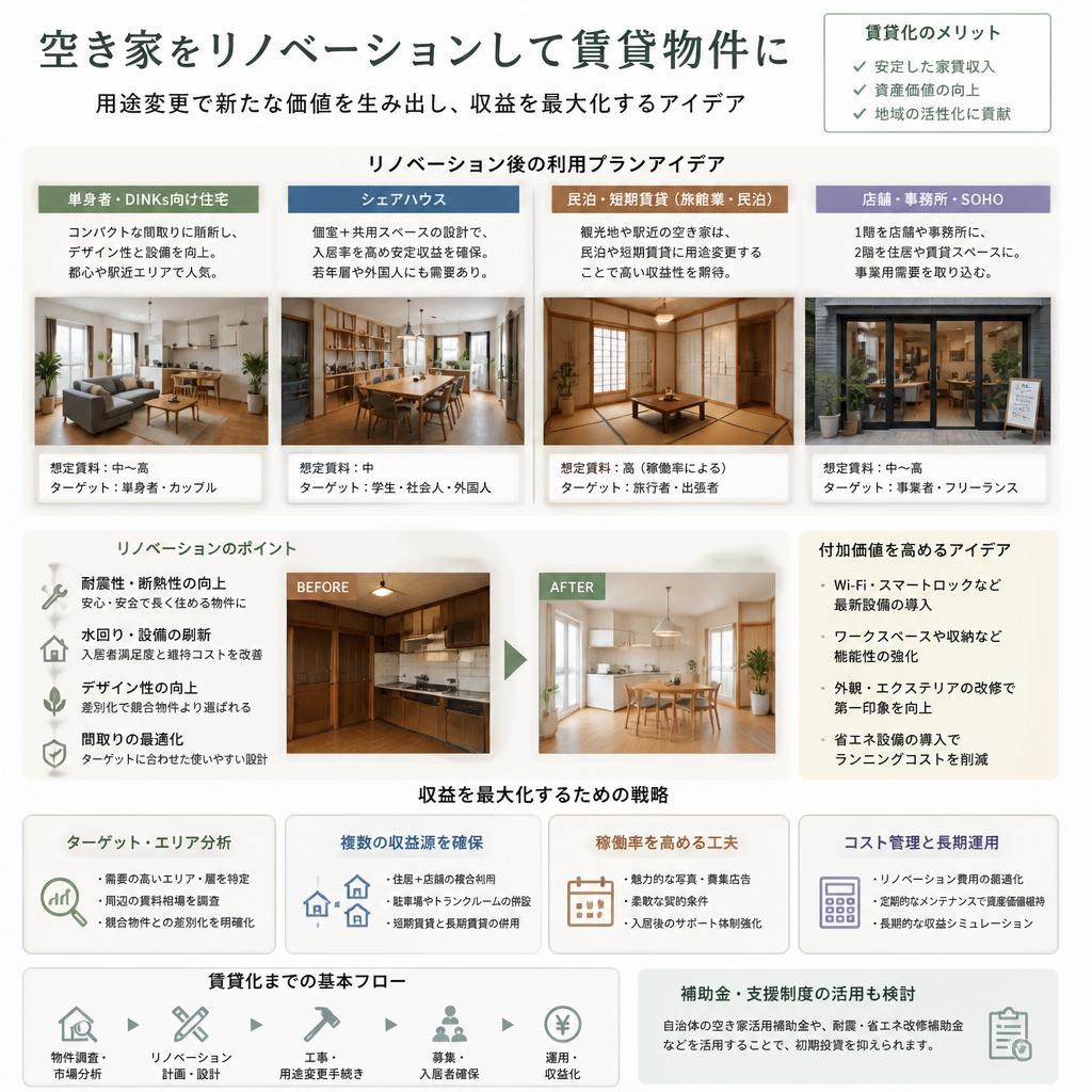 戸建てとしての活用法