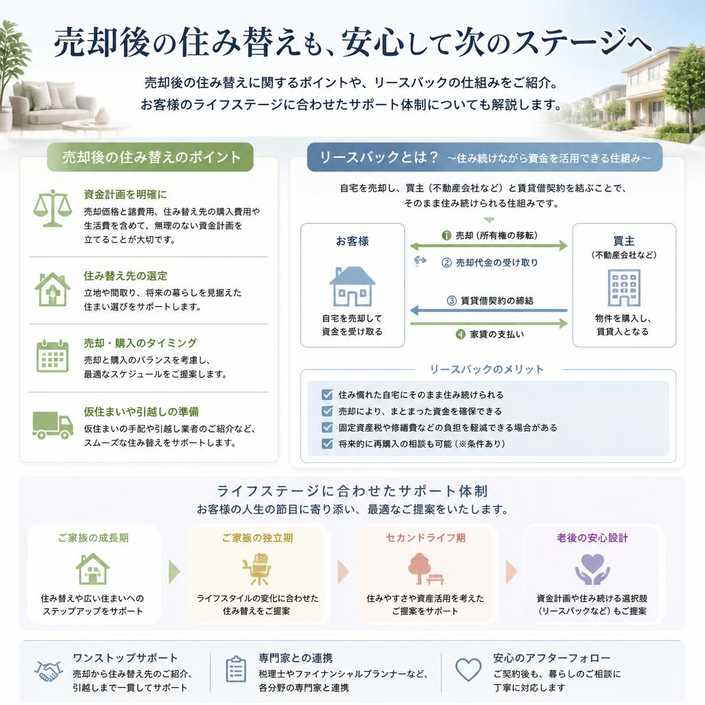スムーズな住み替えを実現するために