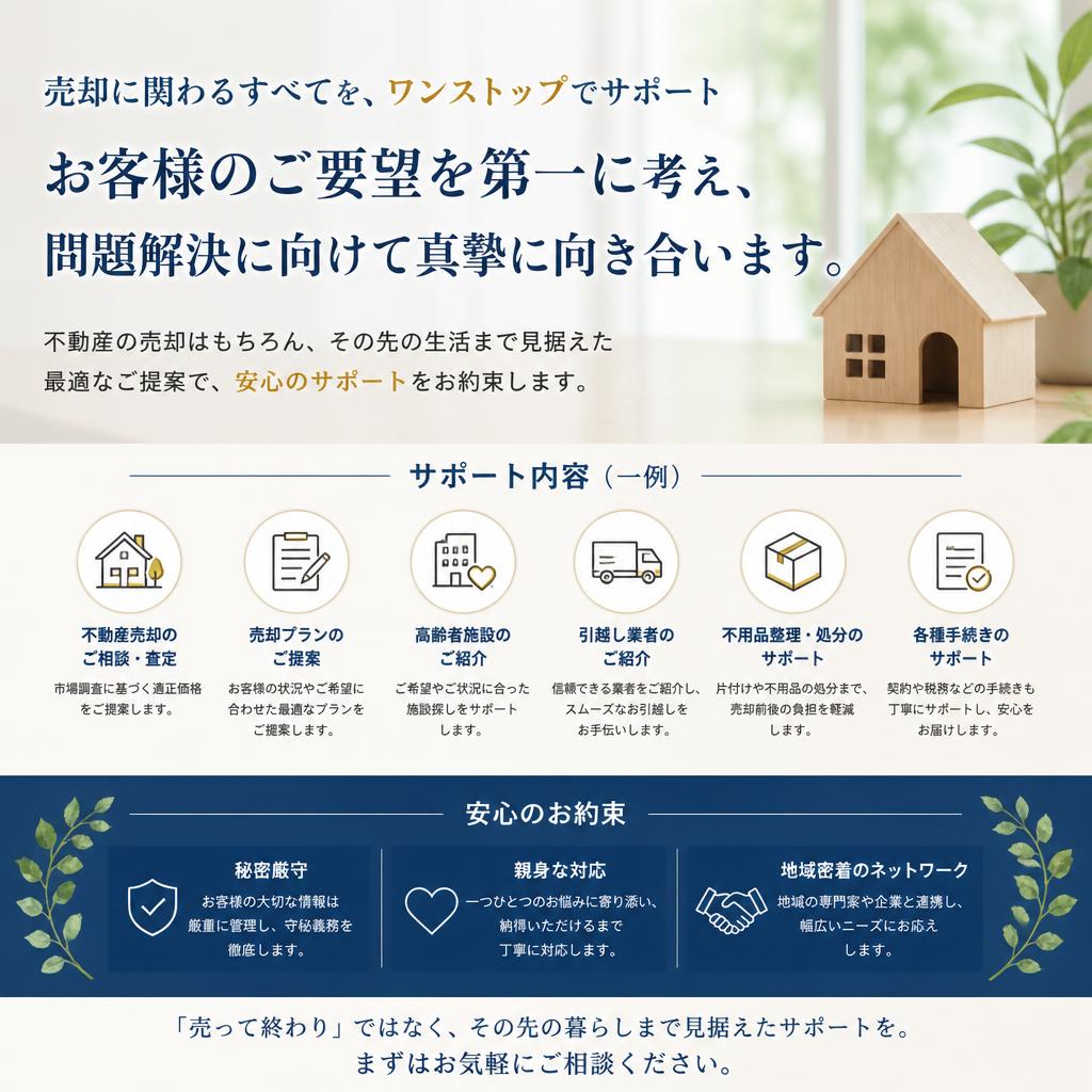 お客様第一主義のサポート体制