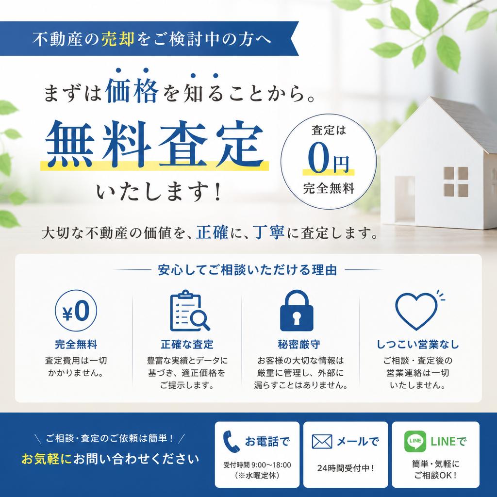 無料査定・相談受付中！
