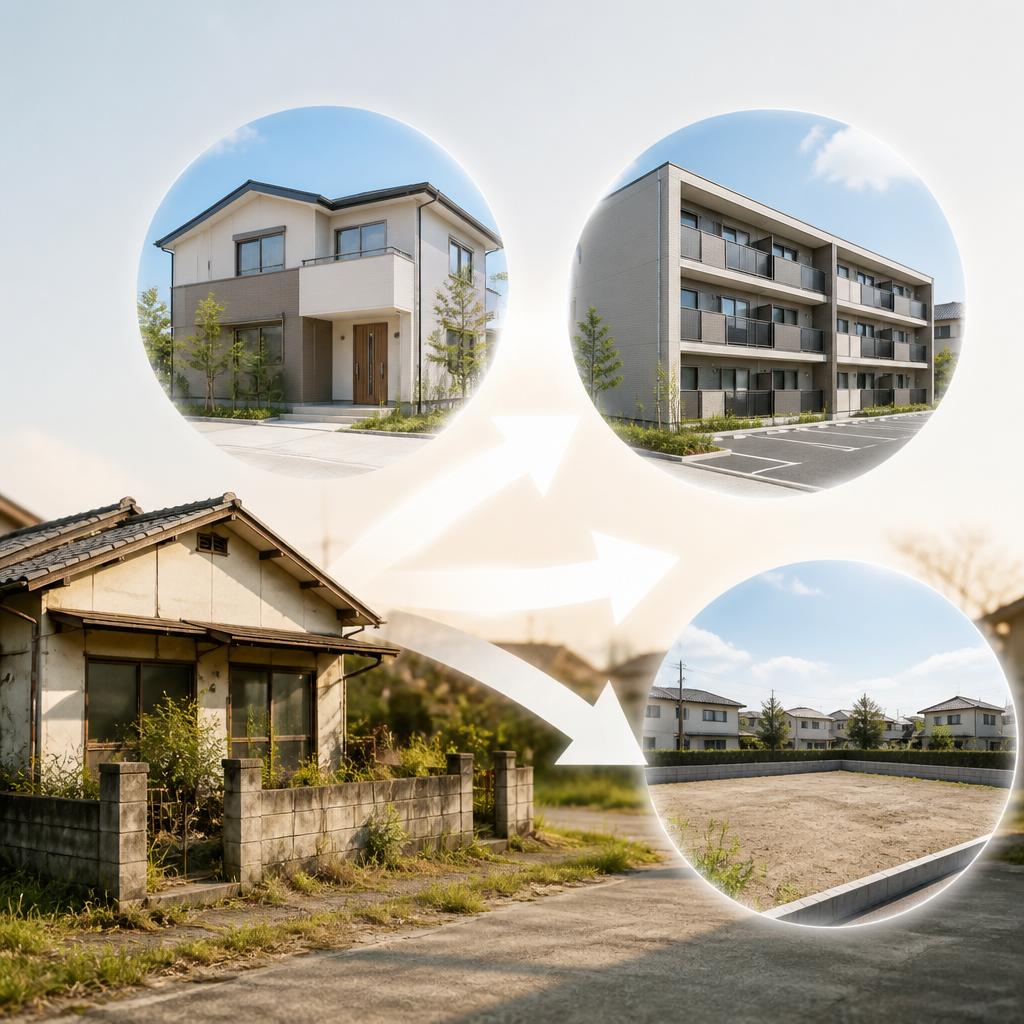 土地活用の選択肢